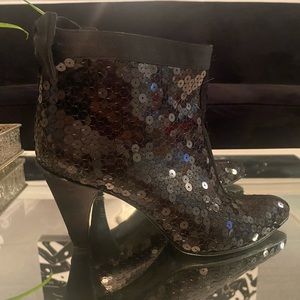 Marc by Marc Jacobs sequins disco booties